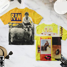 Paul McCartney Ram Album manica corta dalla S alla 5XL camicia 3D stampa all over EM308