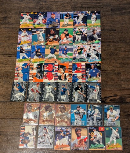 1996 Ultra Hitting Machines Gold Medallion Baseball Cards - The ® Blog
