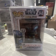 Funko Pop! Figura Bobblehead Mandaloriano Infantería Pesada Star Wars Vinilo #348