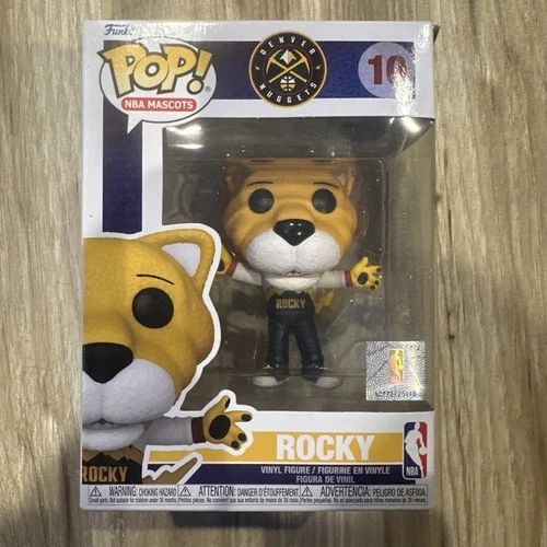 Funko Pop! NBA Mascots Rocky Denver Nuggets 10 Vinyl Figure New Free Shipping