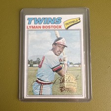 2026 Topps Heritage Lyman Bostock 1977 Stamped Buyback #531 - Minnesota Twins