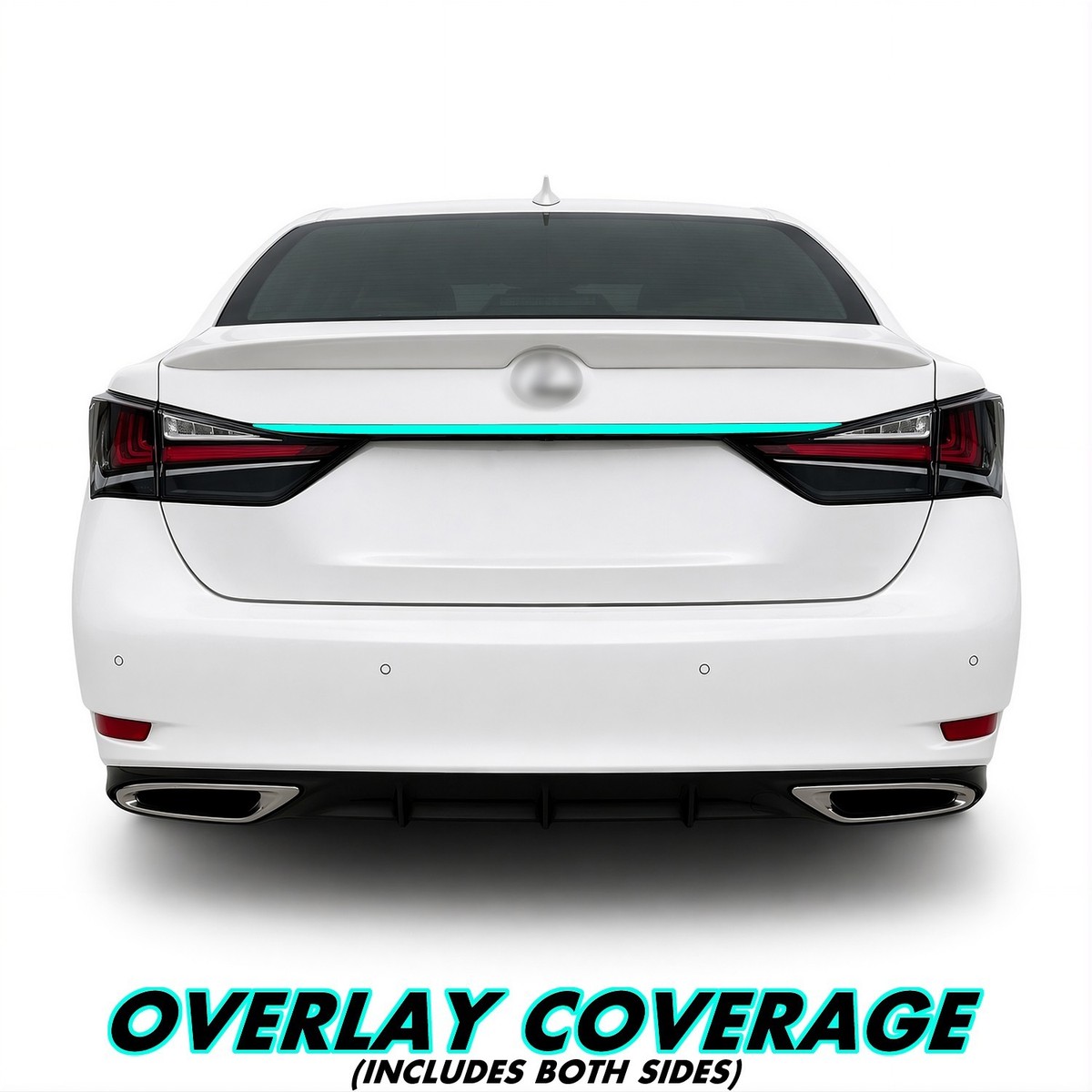 Chrome Delete Blackout Overlay for 2013-20 Lexus GS 300 350 450h F