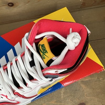 Gundam × Nike SB Dunk High Pro QS DH7717-100 Project Unicorn Men's