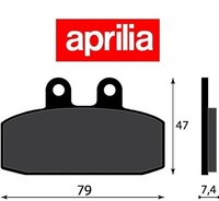 BremsbelÄGe Vorne 8113865 Aprilia Tuareg 125 1987