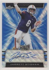2019 Leaf Metal Draft Blue Wave 6/20 Jarrett Stidham #BA-JS1 Auto uk2