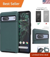 Dual Guard Shockproof Case for Google Pixel 7 - Forest Green, Protection