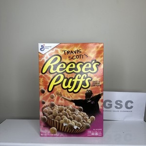 Travis Scott Reeses Puffs Cereal Box for sale | eBay