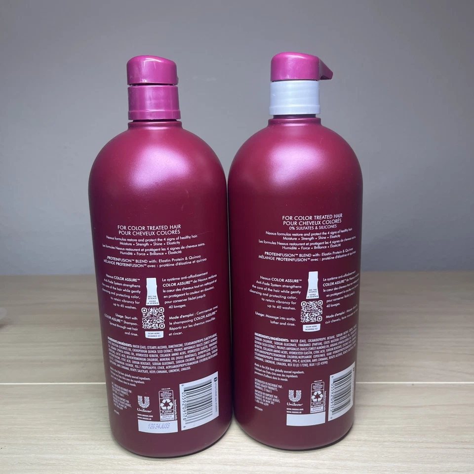 Nexxus Color Assure Shampoo and Conditioner 1L/33.8fl.oz. Jumbo Size - Image 2 of 4