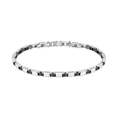 Sector Armband Herren Edelstahl Und Keramik Schwarz (SAFR41)
