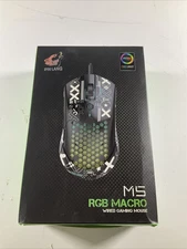 Ziyou Lang Gaming Mouse RGB Macro M5 - Open Never Used