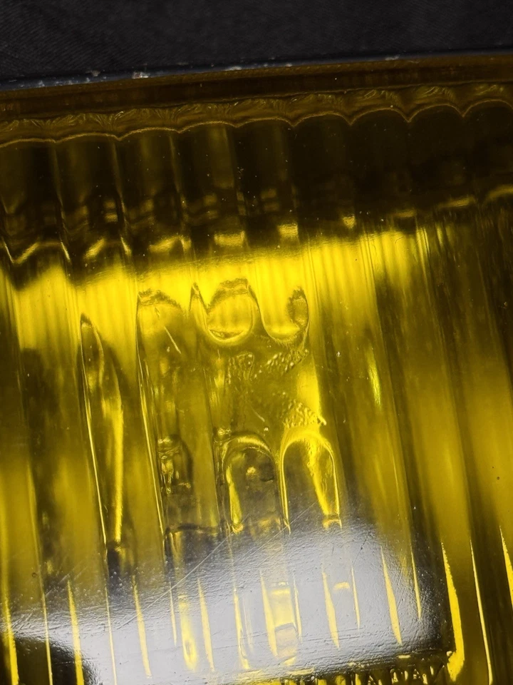 Vintage Yellow/Amber Fog Light Made In Japan - Image 4 of 4