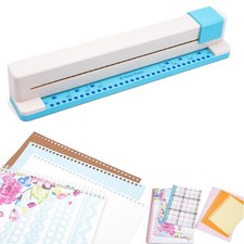 30 Hole Paper Punch, Binding Machine for Planner, A4 A5 A6 A7 B5 B6 B7 Book B...