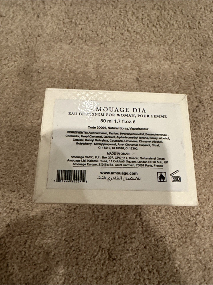 Dia by Amouage para mujer 1,7 OZ eau de parfum spray nuevo Foto 3 de 4