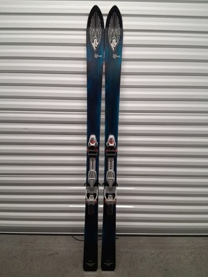 K2 A.K. Launcher 80 Skis 180cm W/ Look Pivot 10 Bindings 