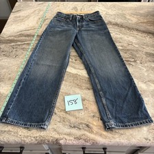 Levi's 569 Loose Straight Jeans Size 10 Boys Youth Blue Denim NOAdjustableWaist