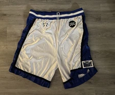 Creighton Game Used Early 2000's Basketball Shorts THE VALLEY & DOC Patch