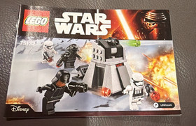 LEGO Star Wars: First Order Battle Pack used in great condition  75132 w/manual
