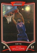 2008-09 Bowman Chrome Sean Williams 459/499 Refractor #53