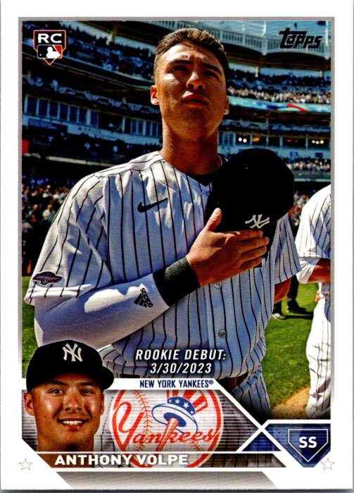 2023 Topps Update #US77 Anthony Volpe