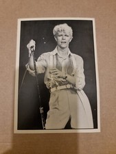 Postcard. David Bowie.   1980s. Vintage