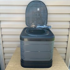 Lightweight Foldable Travel Toilet - Hygienic Solution for Camping Road Trips