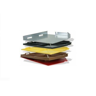 Bepo DistaClip Set 4 Distanzplatten 2 4 6 10 mm Montagefräse FFS151SE 151E