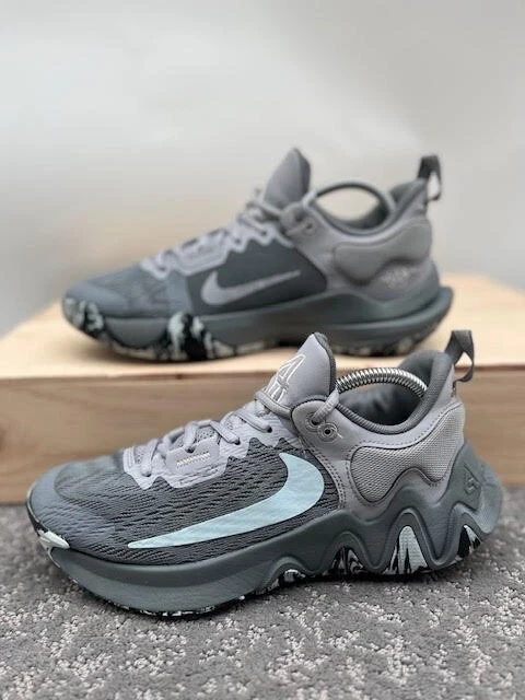 Size 8 - Nike Giannis Immortality 2 Cool Grey Glacier Blue - Image 3 of 4