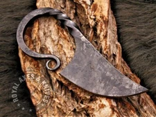 { LOT OF 10 }FANTASTIC HAND MADE FORGED CUSTOM MADE RAIL ROAD BLANK BLADES 2020