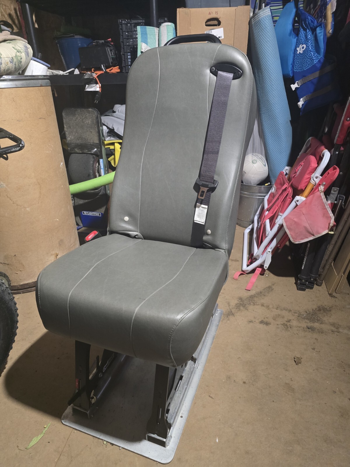 Bolt-In Chair, With Quick Release Plate, Van, Camper, Truck, Car Chair/RV Seat