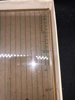Vintage C-Thru P-72 Paraglide Protractor Plotter Nautical Ruler