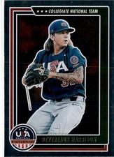 2022 Panini USA Baseball Stars & Stripes Devereaux Harrison USA #11