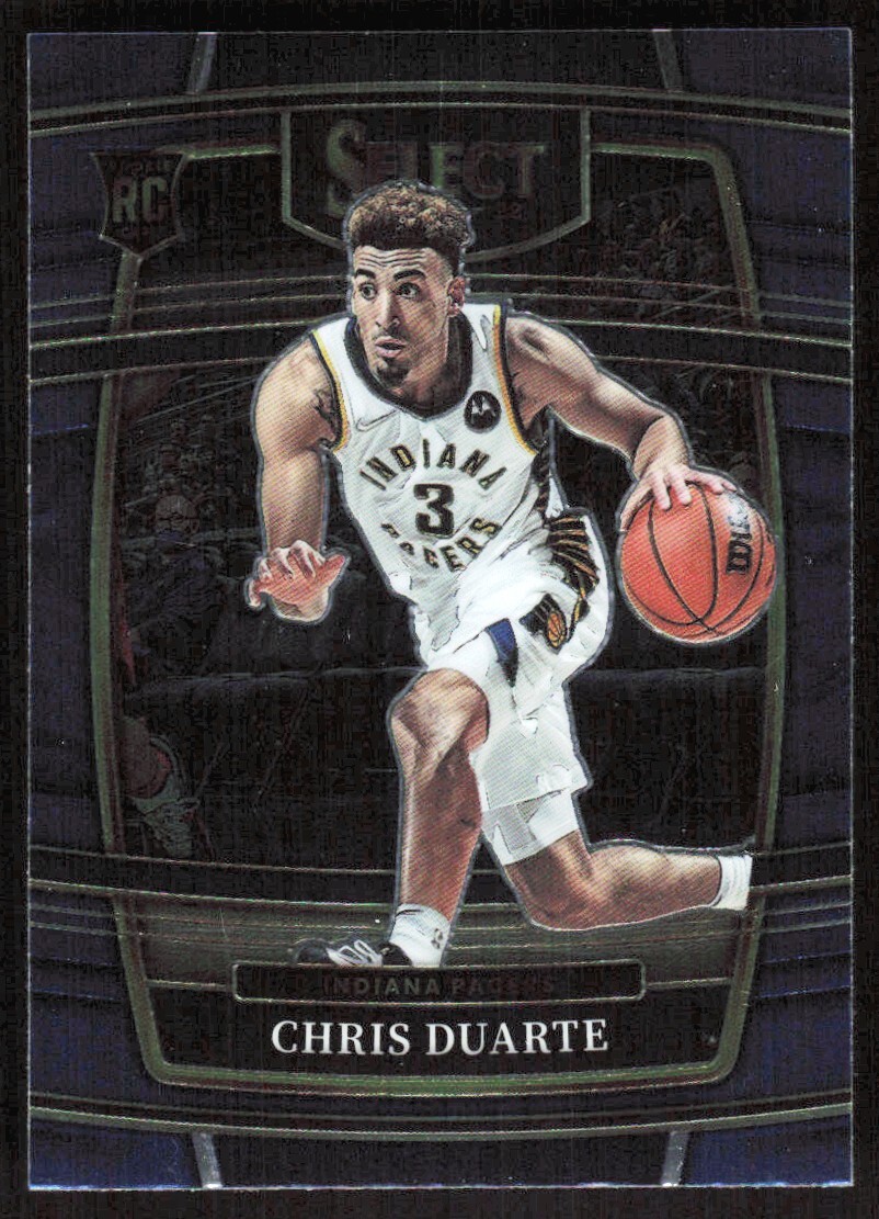 2021-22 5514A Panini Select Chris Duarte Rookie Indiana Pacers #41