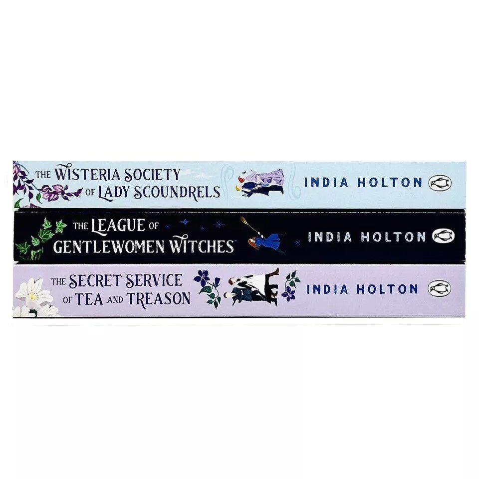 India Holton Collection 3 Books Set Wisteria Society Lady Scoundrels,Tea  Treason | eBay