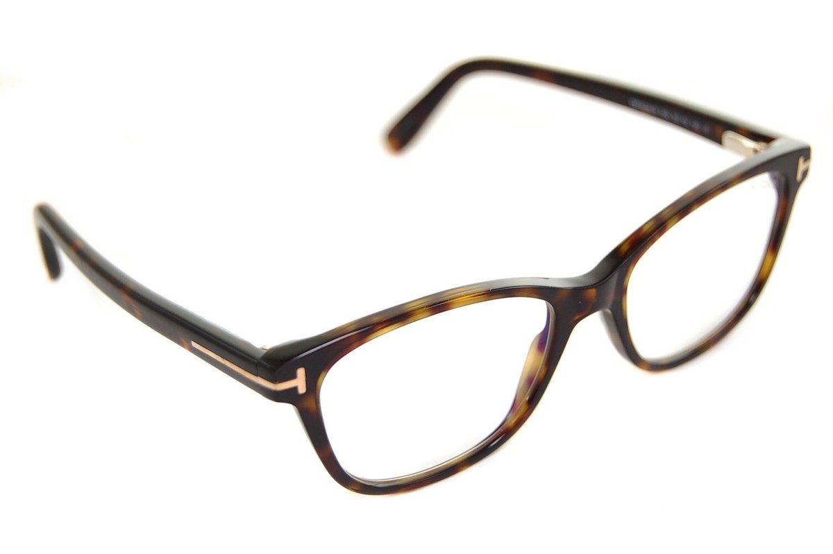 TOM FORD Blue Block Womens Eyeglasses FT5638 052 50mm Square