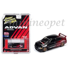 Johnny Lightning Jlcp7216 Mitsubishi Lancer 164 Advan Yokohama Black Red