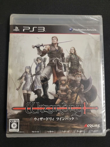 Wizardry Twin Pack (2011) New Factory Sealed Japan Playstation 3 PS3 Import