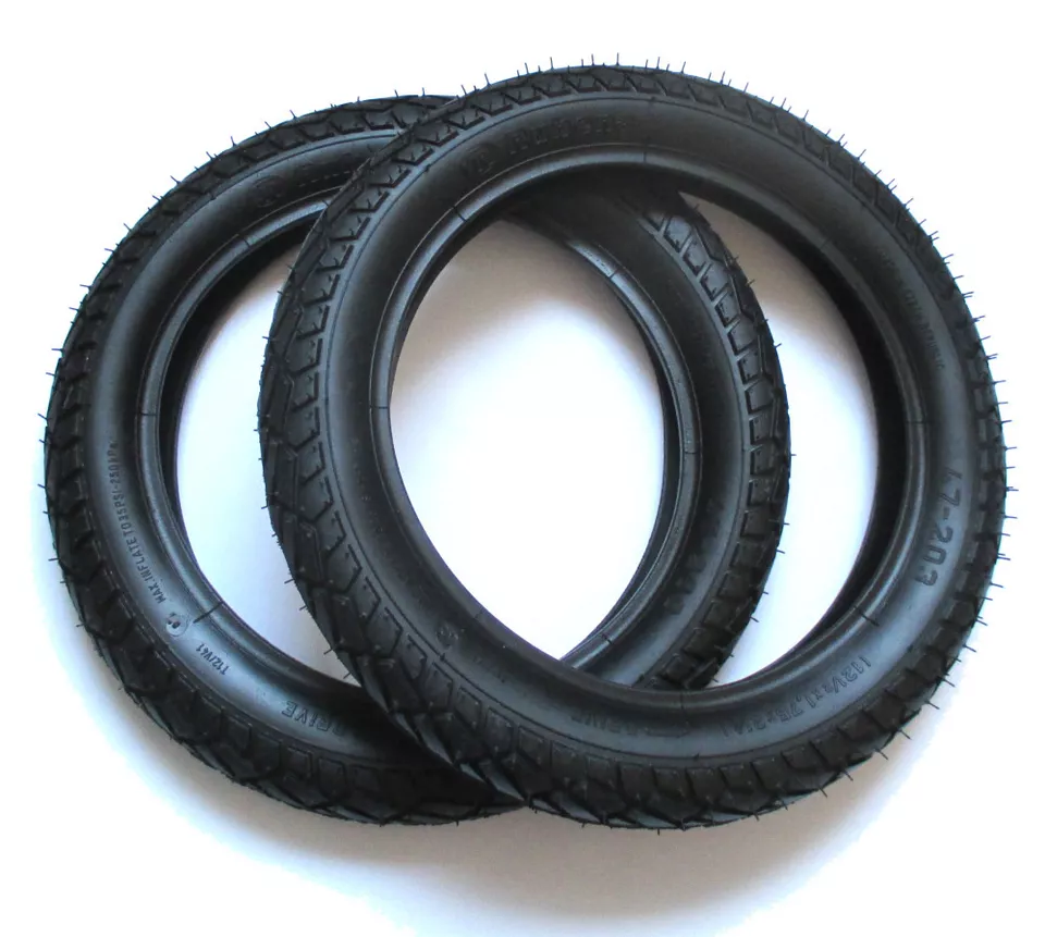 RUBENA 2 Reifen Decken Mantel 12 1/2 x 1,75 x 2 1/4 47-203 für Handwagen DDR Klaufix