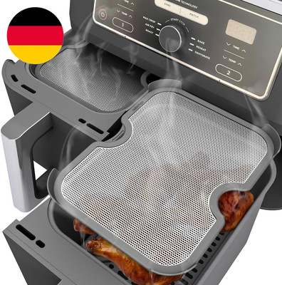 2X  Spritzschutz, Effektiver Fettspritzschutz Kompatibel Mit Ninja Foodi MAX Dua