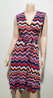 leota faux wrap dress