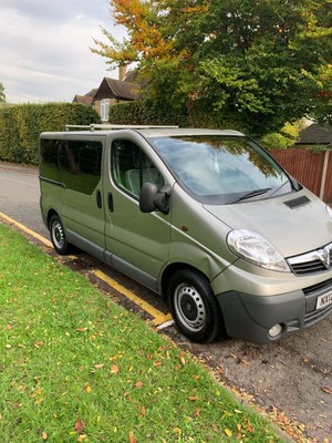 vauxhall vivaro 7 seater