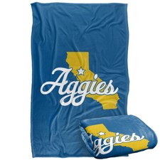 University of California, Davis California Aggies Silky Touch Throw Blanket