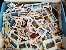 90 USA Air Mail Usa Used Stamps on Paper - Cancels Will Vary