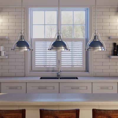 1 Pendant Light Kitchen Island Fixture Ceiling Hanging Adjustable