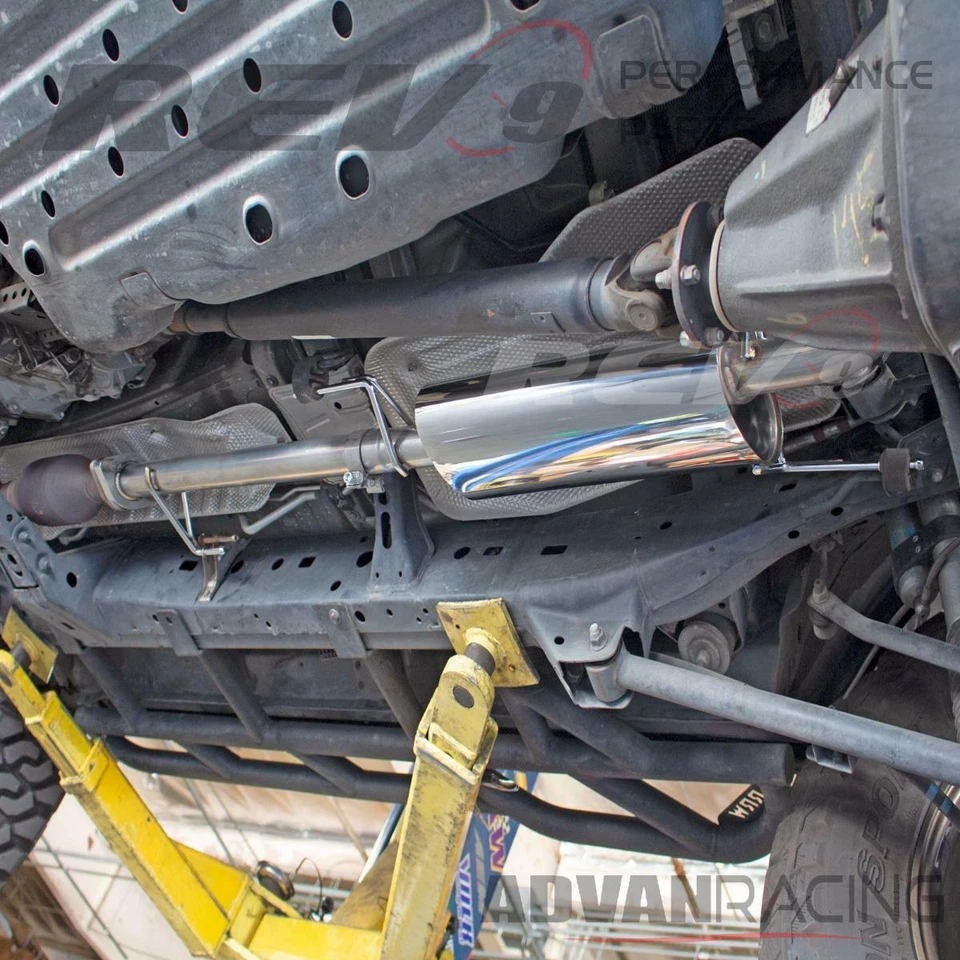 Kit de escape trasero gato acero inoxidable Rev9 FlowMAXX para LEXUS GX460 10-22 Foto 4 de 4