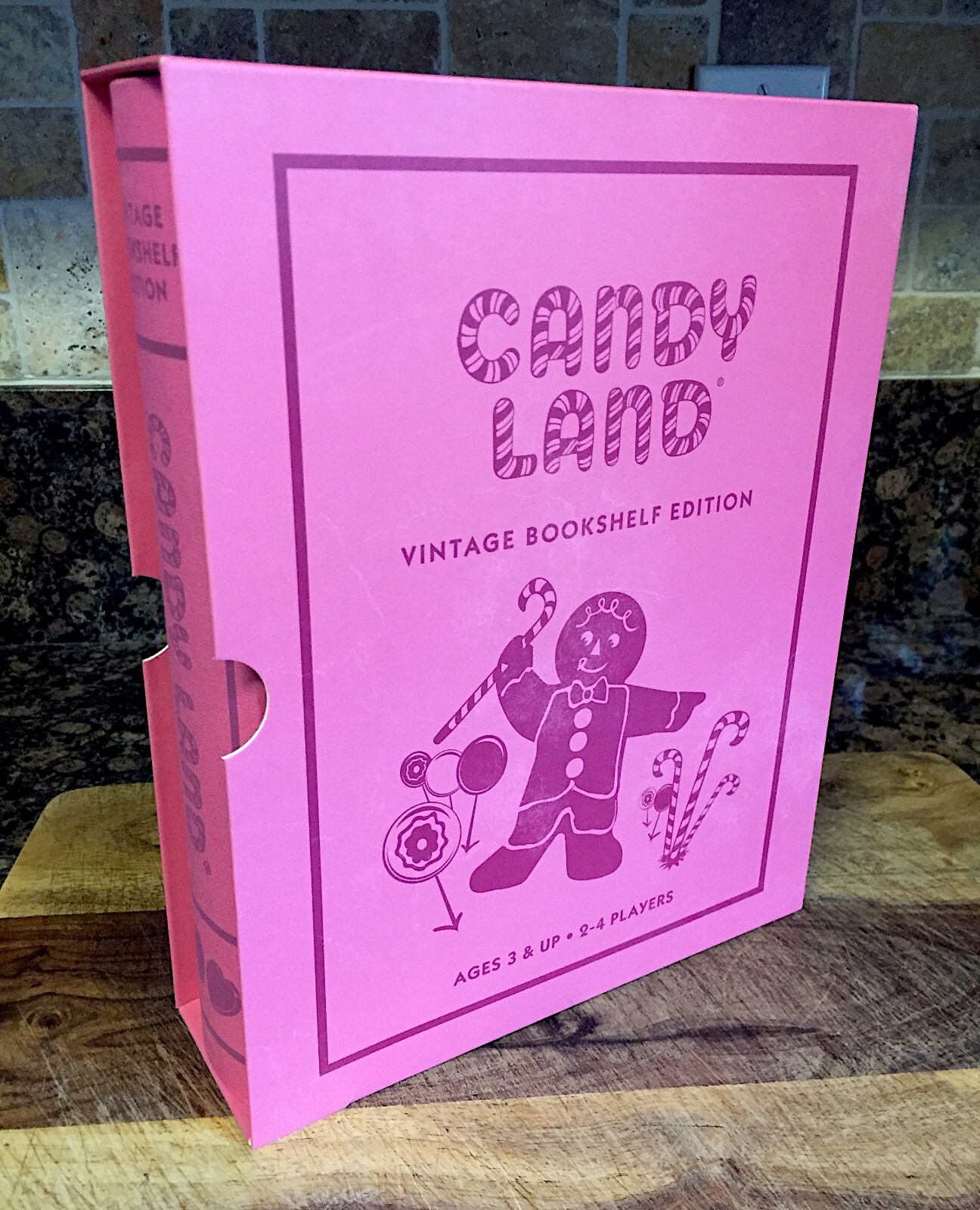 NEW CANDY LAND Vintage Bookshelf Edition Bright Pink Sleeve & Inside