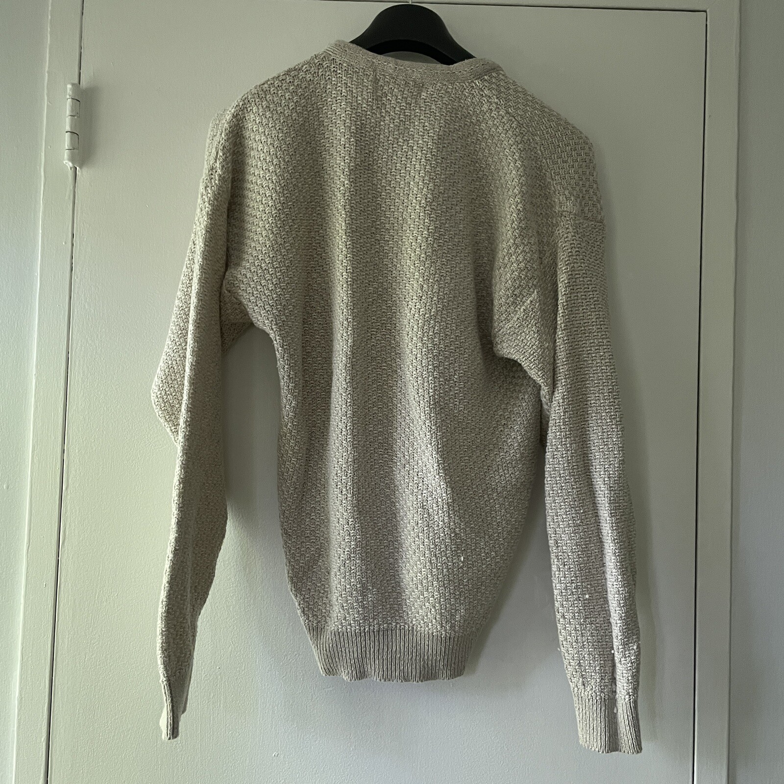 Macy's INC Internatial Concepts Beige Sweater 90s… - image 2