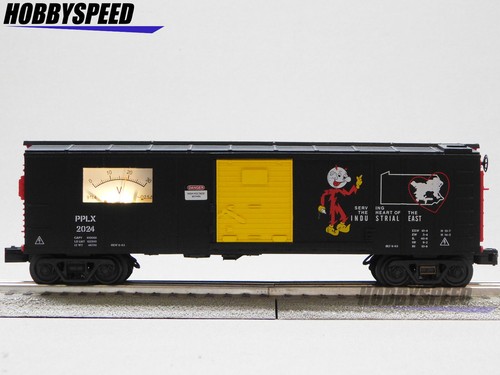 MTH RAILKING PENNSYLVANIA POWER & LIGHT POWER METER BOXCAR O GAUGE 30-71186 NEW - Picture 3 of 8