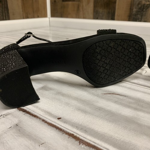 Kelly & Katie Women’s Caital Sandal Formal Black Rhinestone Size 10 *worn once* - Picture 5 of 6