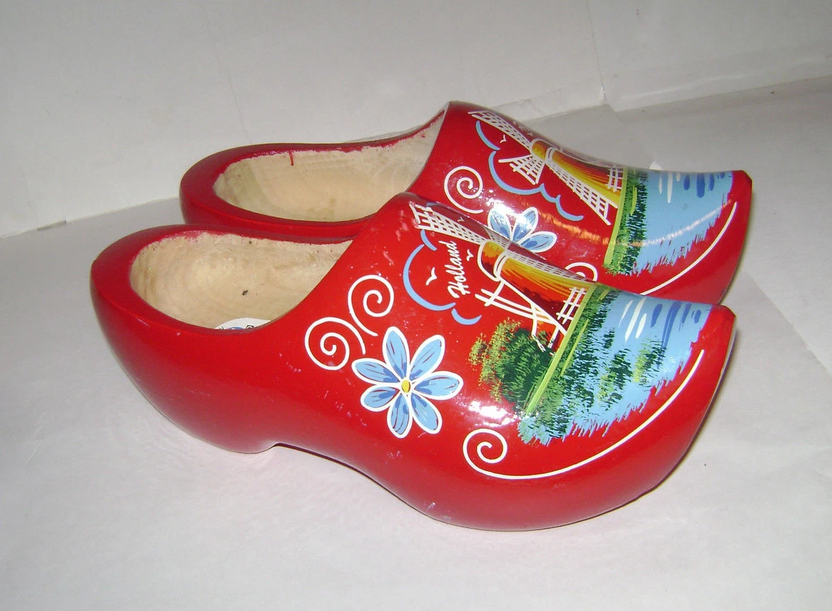 Traditional dutch shop shoes