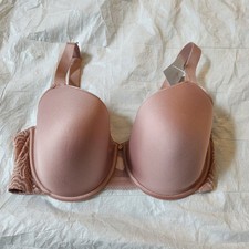 New Chantelle C Jolie Comfort Convertible T-Shirt Bra 36DDDD Nude 36F